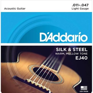 Cuerdas D'Addario Silk & Steel Folk Guitarra Acústica