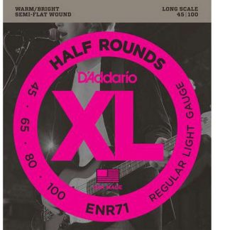 Cuerdas D'Addario Half Round Bajo