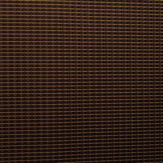 Tela para Parrilla Oxblood, Tela para parrilla Gold Stripe, 59" de ancho