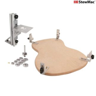 StewMac TrueChannel. Plantilla de Fresado de Binding + Set de Fresas