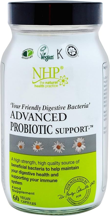Natural Health Practice Advanced Probiotic (60 Capsules) Maintain Digestive Health & Support Immune System