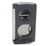 Equus Trifecta 3X Cigar Cutter Cool Grey