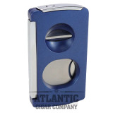 Equus Trifecta 3X Cigar Cutter Matte Blue