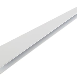 Staffa di montaggio a parete Acciaio Bianco RS PRO, scaffale modulare x 220mm