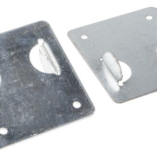 Piede con fissaggio a clip Acciaio RS PRO, Campata lunga, 25mm, 135mm x 115mm