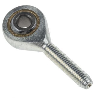 Terminale aste RS PRO, lunghezza 41mm, foro da 5mm, filettatura M5 x 0.8 Maschio, statico 3460N, in Acciaio