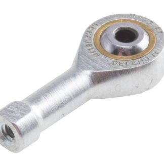 Terminale aste RS PRO, lunghezza 20.5mm, foro da 2mm, filettatura M2 x 0.4 Femmina, statico 1900N, in Acciaio