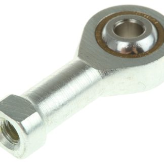 Terminale aste RS PRO, lunghezza 31mm, foro da 4mm, filettatura M4 x 0.7 Femmina, statico 4500N, in Acciaio