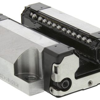 Blocco guida Bosch Rexroth, serie R1651, carrello da 75mm x 63mm, per guida larga 20mm