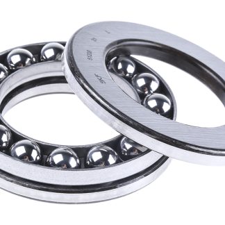 Cuscinetto a sfera Cuscinetti a sfere reggispinta SKF in Acciaio, Ø int. 40mm, Ø est. 68mm, Largh. guida 19mm