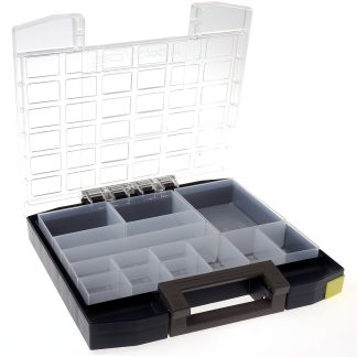 Contenitore modulare Raaco in PC, PP, 14 scomparti, 55mm x 354mm x 323mm