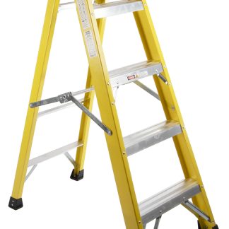 Scala RS PRO a 5 gradini, alt. piattaforma 1.33m, montanti in Fibra di vetro