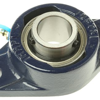 Cuscinetto flangiato NSK-RHP, 2 fori di montaggio da 10mm, Ø int 25mm, dimensioni 125.5mm x 70mm x 28.6mm, in Ghisa