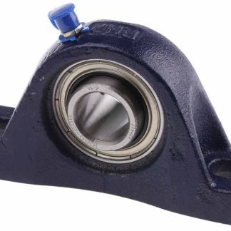 Blocco di supporto per cuscinetti, NSK-RHP NP20, Ø interno 20mm, foro di montaggio 10 mm, lungo 127mm, alto 65.2mm, in