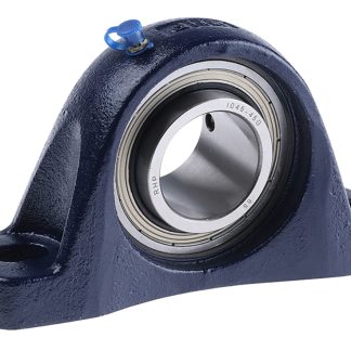 Blocco di supporto per cuscinetti, NSK-RHP NP45, Ø interno 45mm, foro di montaggio 12mm, lungo 190.5mm, alto 108mm, in