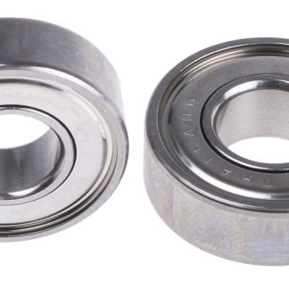 Cuscinetto a sfera Cuscinetti radiali a due corone di sfere NMB in Acciaio, Ø int. 9.52mm, Ø est. 22.22mm, Largh. guida