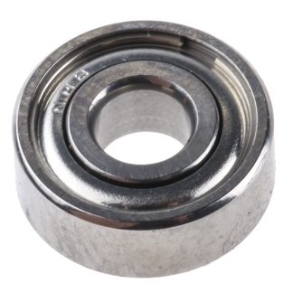 Cuscinetto a sfera Cuscinetti radiali a due corone di sfere NMB in Acciaio, Ø int. 4mm, Ø est. 11mm, Largh. guida 4mm