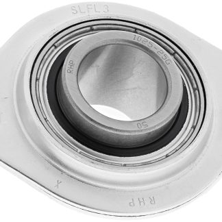 Cuscinetto flangiato NSK-RHP, 2 fori di montaggio da 8,7 mm, Ø int 25mm, dimensioni 95.3mm x 71mm x 34.11mm, in Acciaio