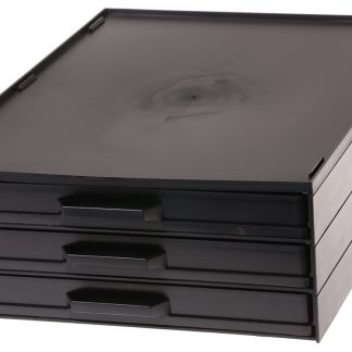 Cassettiera portaminuterie Licefa, 3 cassetti , 108mm x 265mm x 355mm