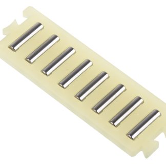 Gabbia piana a rullini INA FF, 9 rulli, 15mm x 45mm, rullo Ø 2.5mm x 9.8mm
