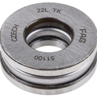 Cuscinetto a sfera Cuscinetti a sfere reggispinta FAG in Acciaio, Ø int. 10mm, Ø est. 24mm, Largh. guida 9mm