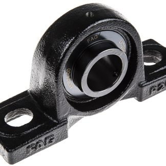 Involucro cuscinetto assiale, FAG UCP206-J7, Ø interno 30mm, foro di montaggio 21 mm, lungo 165mm, alto 83mm, in Ghisa