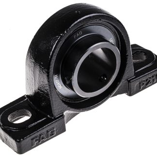 Involucro cuscinetto assiale, FAG UCP210-J7, Ø interno 50mm, foro di montaggio 25 mm, lungo 206mm, alto 114mm, in Ghisa