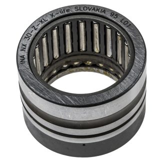 Cuscinetto a rullo INA, Ø int. 30mm, Ø est. 42mm, guida larga 30mm