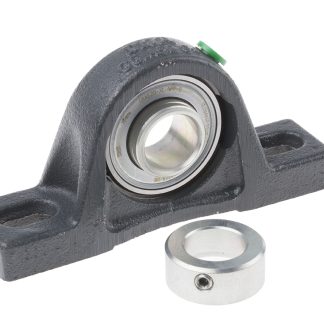 Involucro cuscinetto assiale, INA PASE20-XL-N, Ø interno 20mm, foro di montaggio 19 mm, lungo 130mm, alto 64mm, in Ghisa