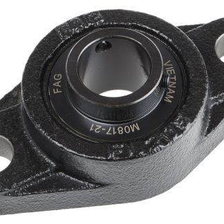 Cuscinetto flangiato FAG, 2 fori di montaggio da 16 mm, Ø int 25mm, dimensioni 68mm x 130mm x 35.8mm, in Ghisa