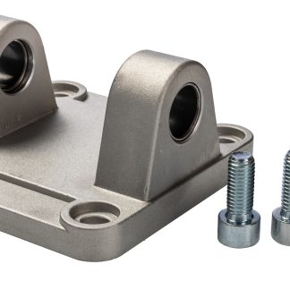 Terminale aste RS PRO, lunghezza 67mm, foro da 12mm, filettatura M12 x 1.25 Femmina, statico 3700kg, in Acciaio