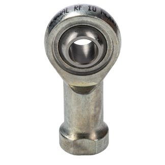 Terminale aste RS PRO, lunghezza 58mm, foro da 10mm, filettatura M10 x 1.25 Femmina, statico 3100kg, in Acciaio