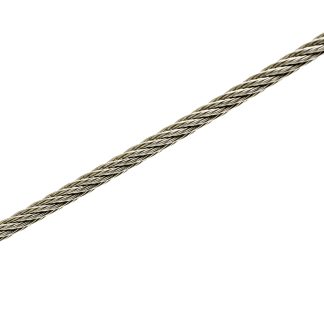 Cavo in acciaio RS PRO Acciaio, 75m