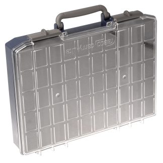 Contenitore modulare Raaco in PC, PP, 80mm x 415mm x 330mm, Coperchio trasparente