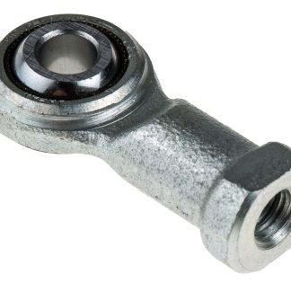 Terminale aste RS PRO, lunghezza 39mm, foro da 6mm, filettatura M6 x 1 Femmina, carico dinamico 8600N, statico 5000N,