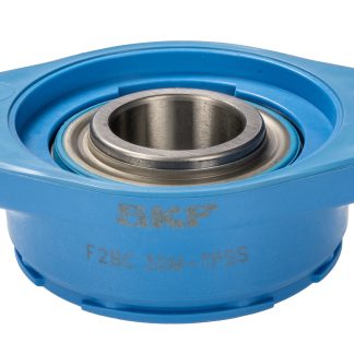 Cuscinetto flangiato SKF, 2 fori di montaggio da 11,5 mm, Ø int 30mm, dimensioni 157mm x 42.2mm x 98mm, in Acciaio