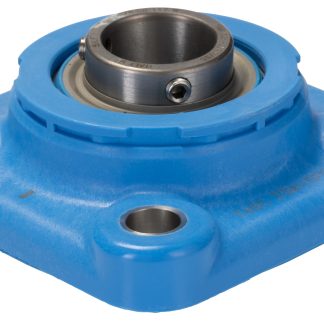 Cuscinetto flangiato SKF, 4 fori di montaggio, Ø int 25mm, dimensioni 99mm x 29mm x 55.6mm, in Corpo in materiale