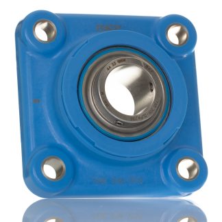 Cuscinetto flangiato SKF, 4 fori di montaggio, Ø int 30mm, dimensioni 112mm x 61.1mm x 61.1mm, in Acciaio inossidabile