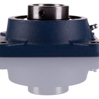 Cuscinetto flangiato SKF, 4 fori di montaggio da 14 mm, Ø int 40mm, dimensioni 130mm x 54.2mm x 54.2mm, in Ghisa