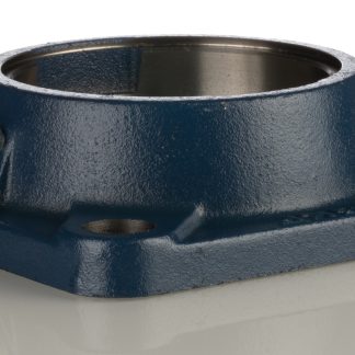Cuscinetto flangiato SKF, 4 fori di montaggio da 18 mm, Ø int 90mm, dimensioni 143mm x 43mm x 43mm, in Ghisa