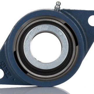 Cuscinetto flangiato SKF, 2 fori di montaggio, Ø int 30mm, dimensioni 141.5mm x 46.7mm x 46.7mm, in Ghisa, Acciaio