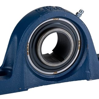 Blocco di supporto per cuscinetti, SKF SY 40 LF, Ø interno 40mm, foro di montaggio 14 mm, lungo 203mm, in Acciaio