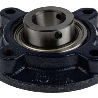 Cuscinetto flangiato NSK-RHP, 4 fori di montaggio da 8mm, Ø int 25mm, dimensioni 111.1mm x 111.1mm x 39.72mm, in Ghisa