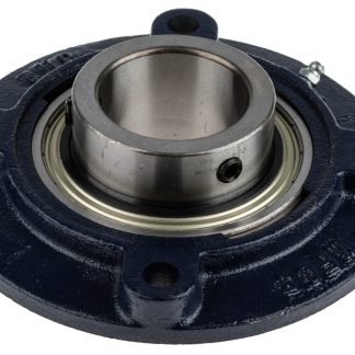 Cuscinetto flangiato NSK-RHP, 4 fori di montaggio da 10mm, Ø int 50mm, dimensioni 161.9mm x 161.9mm x 46.07mm, in Ghisa