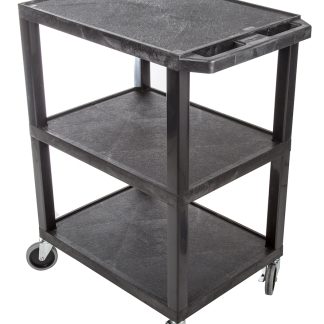 Carrello RS PRO in PE, 3 ripiani 610 x 460mm, portata max 150kg