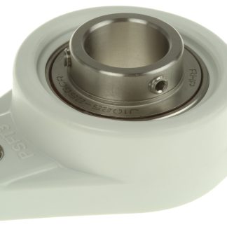 Cuscinetto flangiato NSK-RHP, 2 fori di montaggio, Ø int 25mm, dimensioni 68.4mm x 130.3mm x 36.7mm, in Acciaio inox