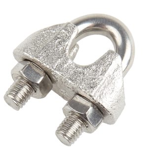 Morsetto per cavo in acciaio RS PRO Acciaio inox