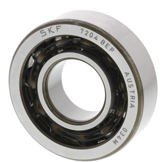Cuscinetto a sfera con Contatto angolare SKF in Acciaio, Ø int. 20mm, Ø est. 47mm, Largh. guida 14mm