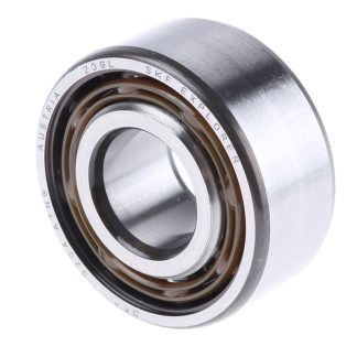 Cuscinetto a sfera Cuscinetto a sfere a contatto angolare a due corone SKF in Acciaio, 2 file, Ø int. 20mm, Ø est.