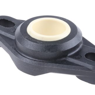 Cuscinetto flangiato Igus, 2 fori di montaggio da 8,4 x 12,5 mm, Ø int 20mm, dimensioni 89mm x 47mm x 20mm, in Iglidur